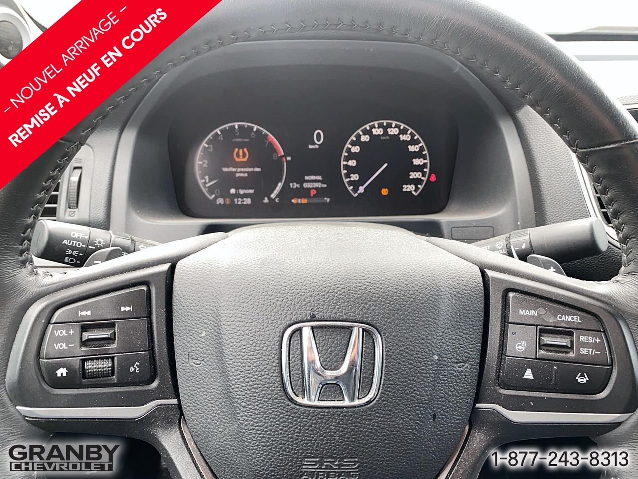 2025 Honda Ridgeline Sport Traction Intégrale | 26-0168A White Granby - photo #9