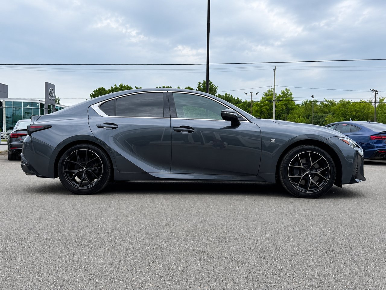 Lexus IS300 Fsport 2023 Gris Granby - photo #8