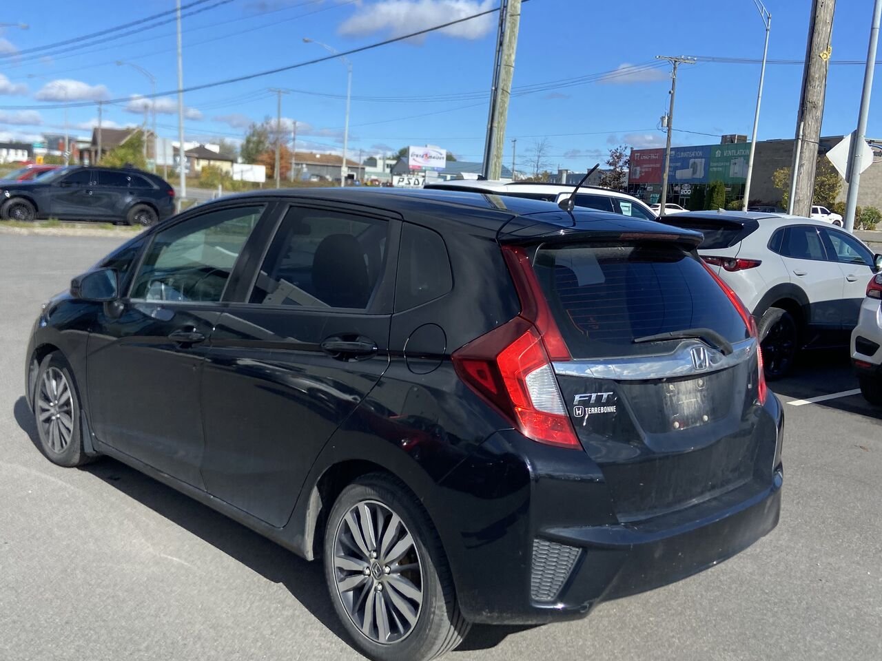 Honda Fit 2015 Noir Ste-Agathe des Monts - photo #6