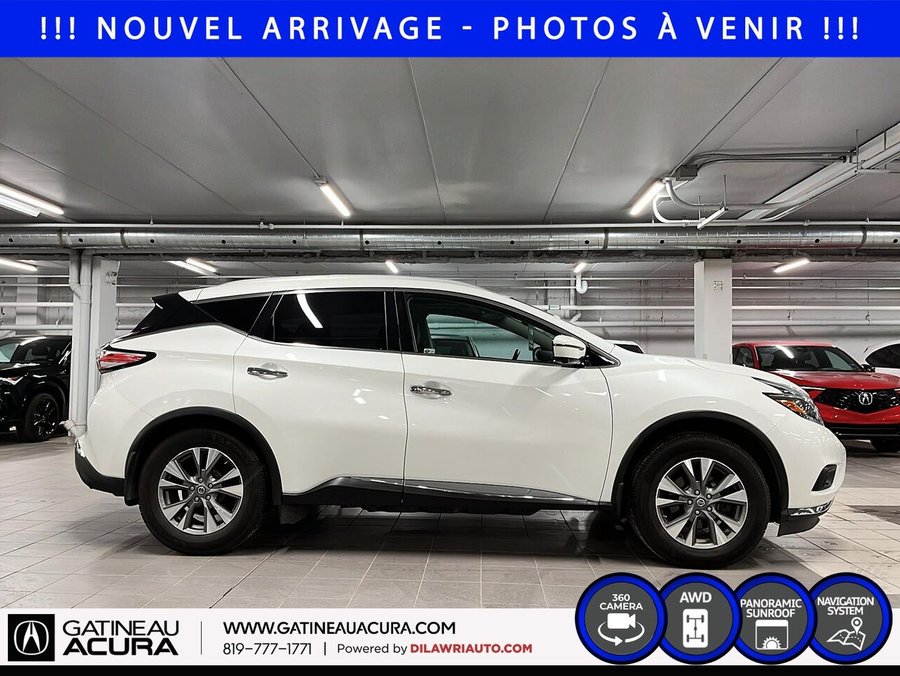 Nissan Murano *** UN PROPRIO + CLEAN CARFAX *** 2018 Blanc