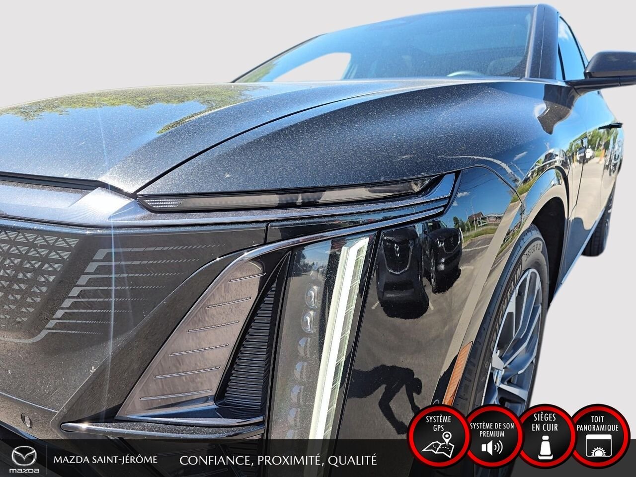 Cadillac LYRIQ 2025 Noir Ste-Agathe des Monts - photo #1