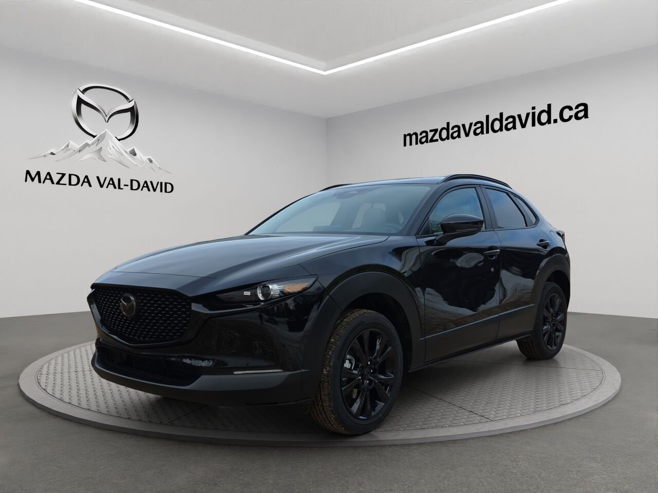 Mazda CX-30 Gs, awd, sièges, volant et rétroviseurs chauffants 2026 Noir de jais mica Val-David - photo #0
