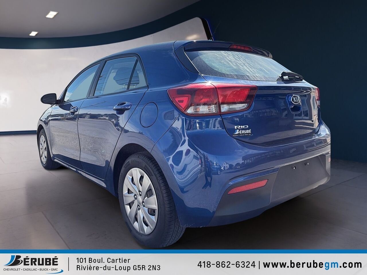 2018 Kia RIO5 LX BM Blue Rivière-du-Loup - photo #3
