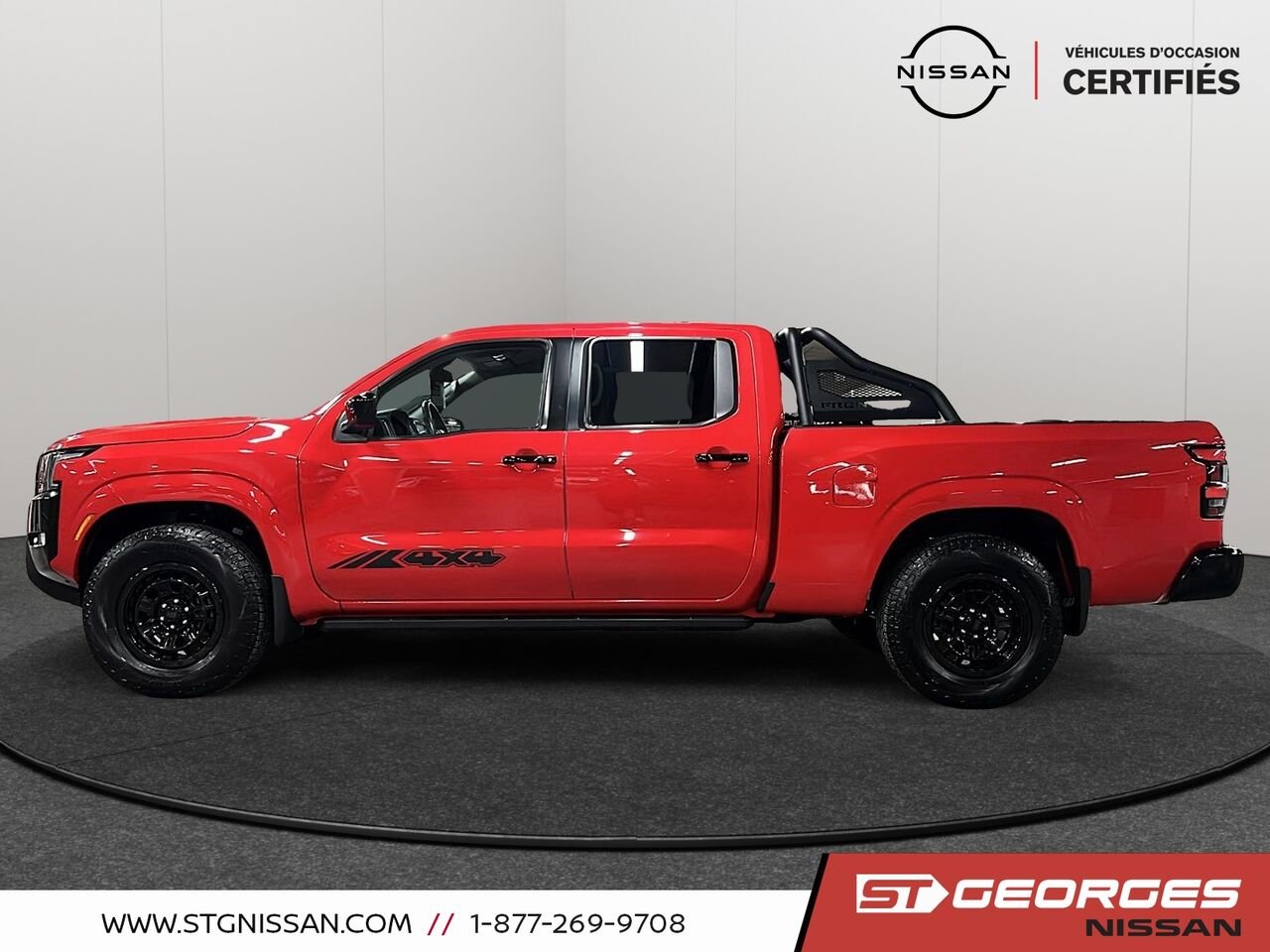 2024 Nissan Frontier Red Saint-Georges - photo #4