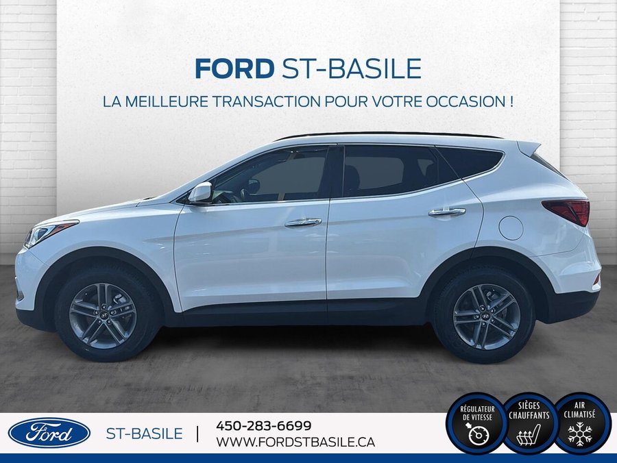 2017 HYUNDAI Santa Fe 2017 White