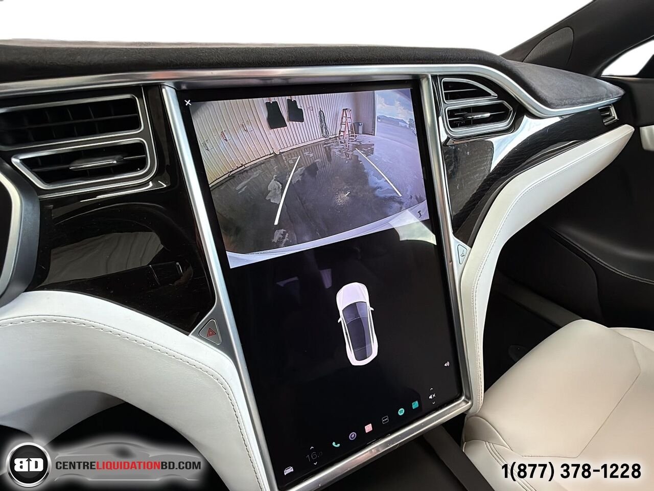 2017 Tesla Model S 75D DUAL MOTOR | BD0355 White Granby - photo #22