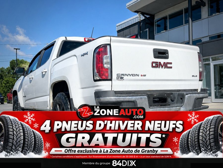 GMC Canyon SLE SLE cabine multiplace 4x4 2018 Blanc