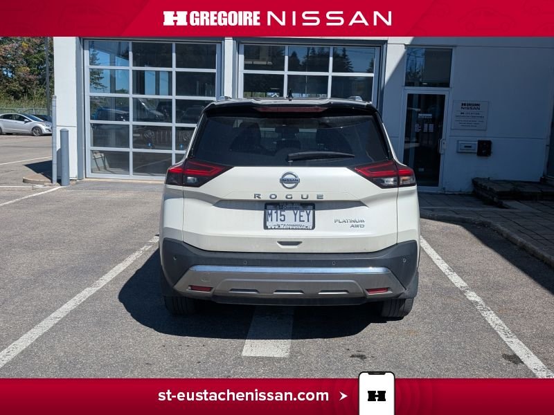 Nissan Rogue SE4878 | Platinum AWD CUIR DEM. A DISTANCE APPLE CARPLAY 2021 Blanc Laval - photo #8
