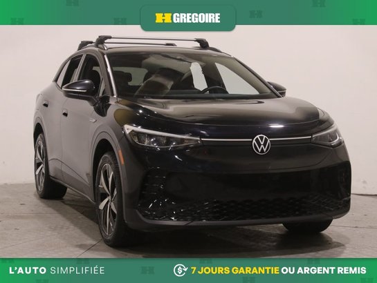 2024 Volkswagen ID.4 Pro AWD AUTO A/C CUIR NAV MAGS CAM RECUL BLEUTOOTH Black