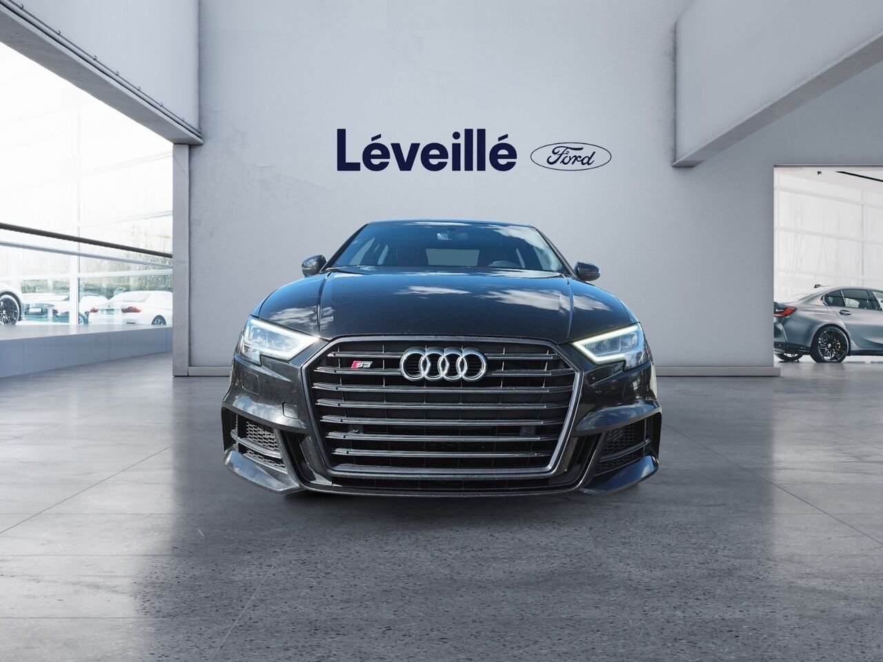 Audi S3 berline 2019 Noir Saint-Jérôme - photo #1