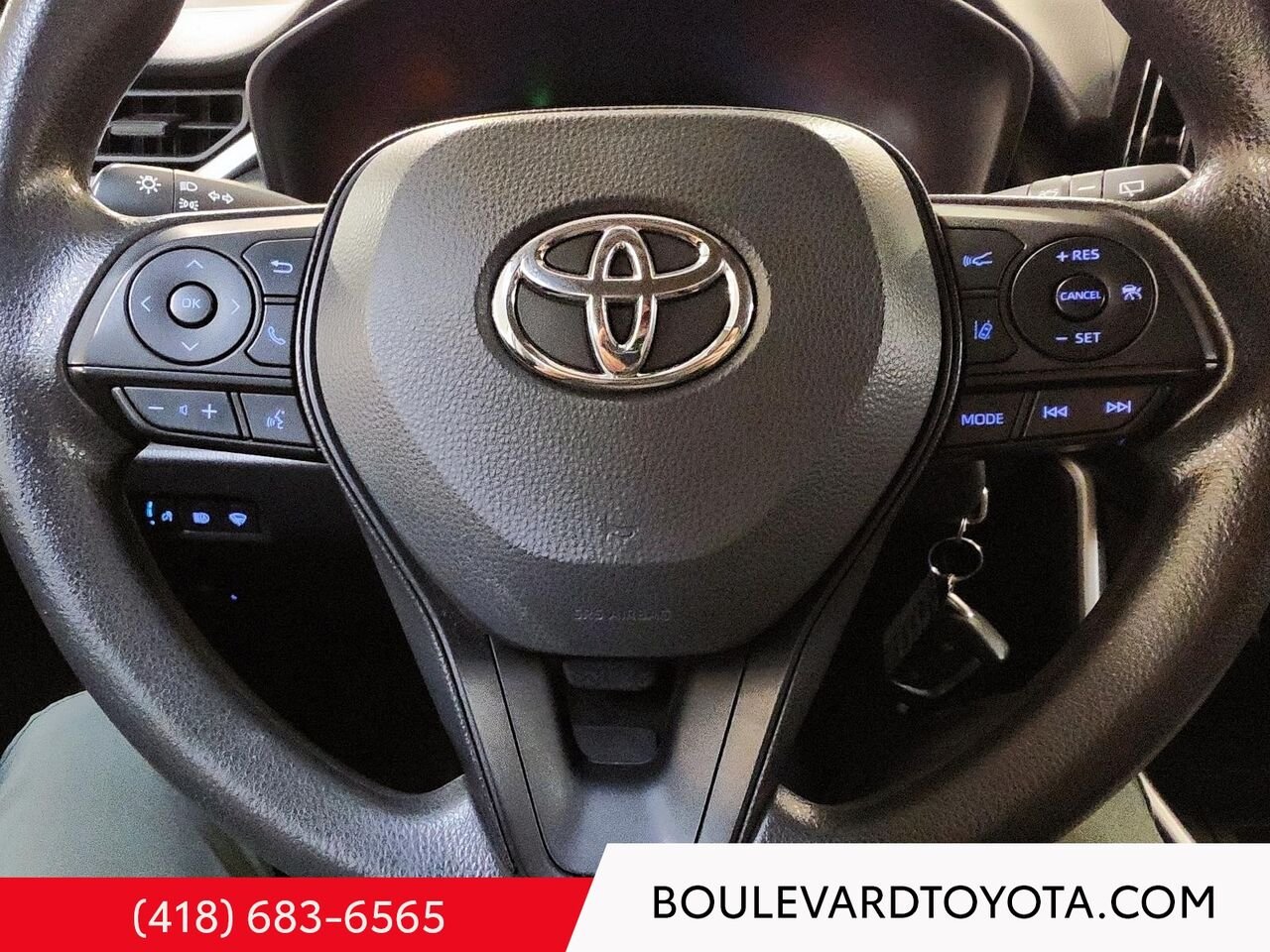 2022 Toyota RAV4 100292A-70 | HYBRIDE, LE, AWD Silver Québec - photo #9
