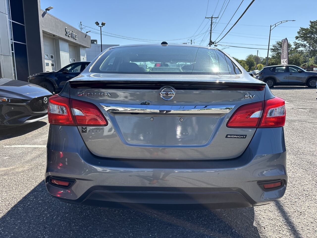 2018 Nissan Sentra SV Édition de minuit CVT Grey Montmagny - photo #5
