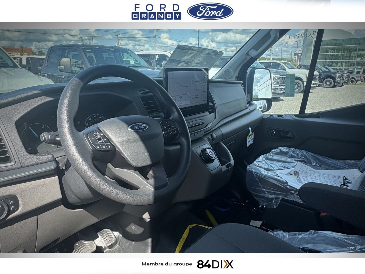 2025 Ford E-TRANSIT FOURGONNETTE UTILITAIRE Black Granby - photo #5