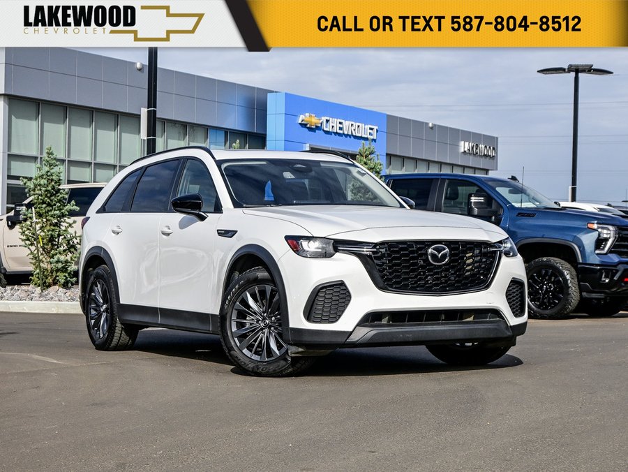 2025 Mazda CX-70 MHEV GS-L AWD 3.3L | Power Sunroof White