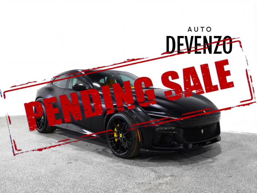 2026 Ferrari Purosangue V12 725HP *** FULL CAR SATIN PPF *** 2026 Black