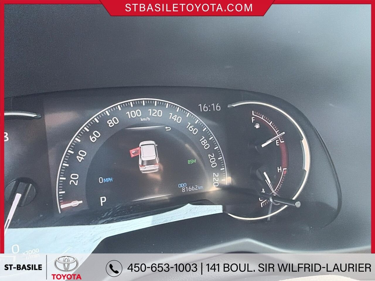 2023 TOYOTA RAV4 White Saint-Basile-le-Grand - photo #6