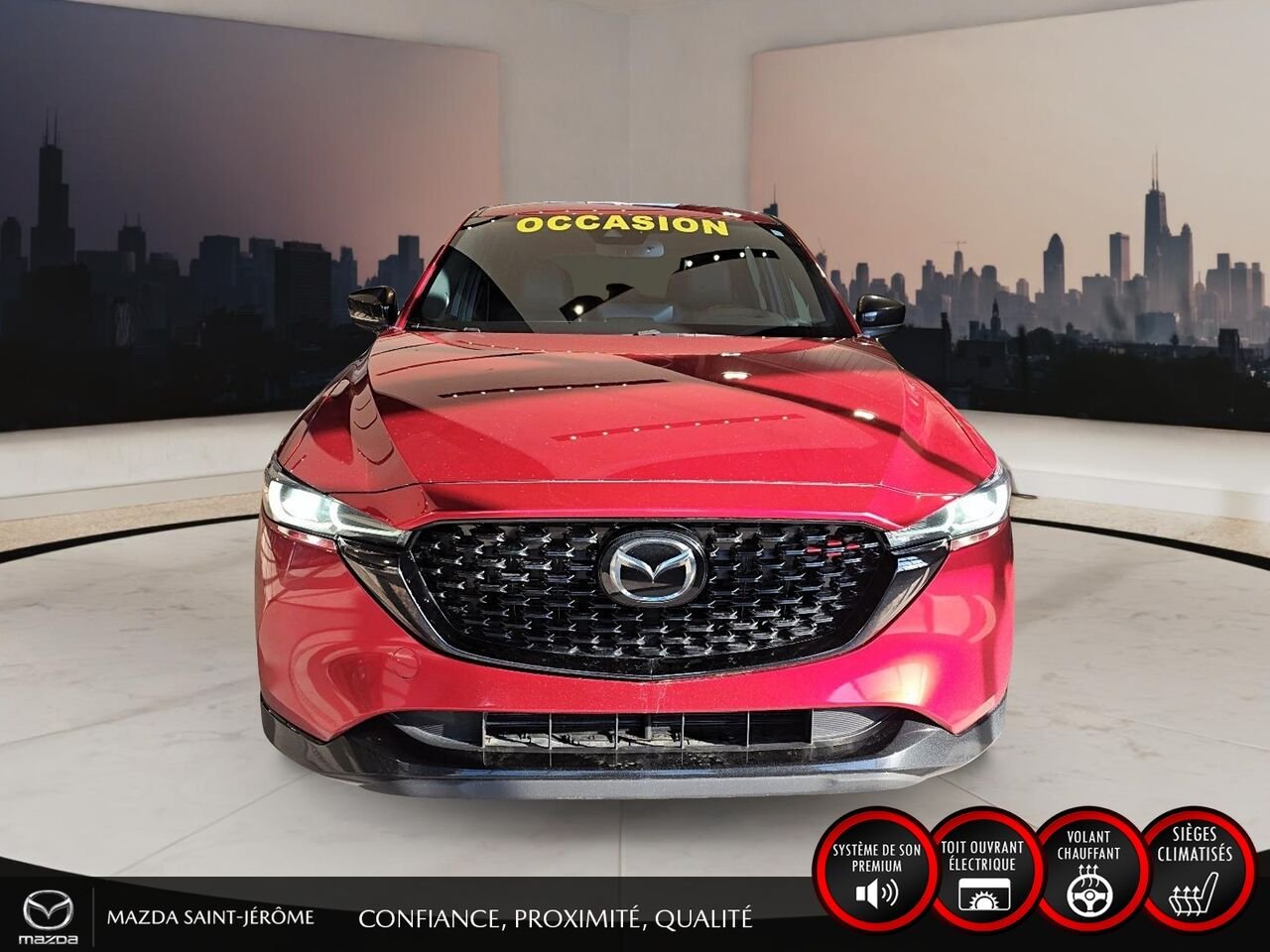 Mazda CX-5 2023 Rouge Ste-Agathe des Monts - photo #2