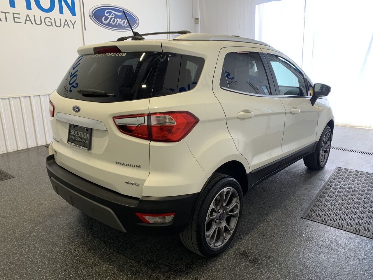 2018 Ford EcoSport TITANIUM White Châteauguay - photo #5