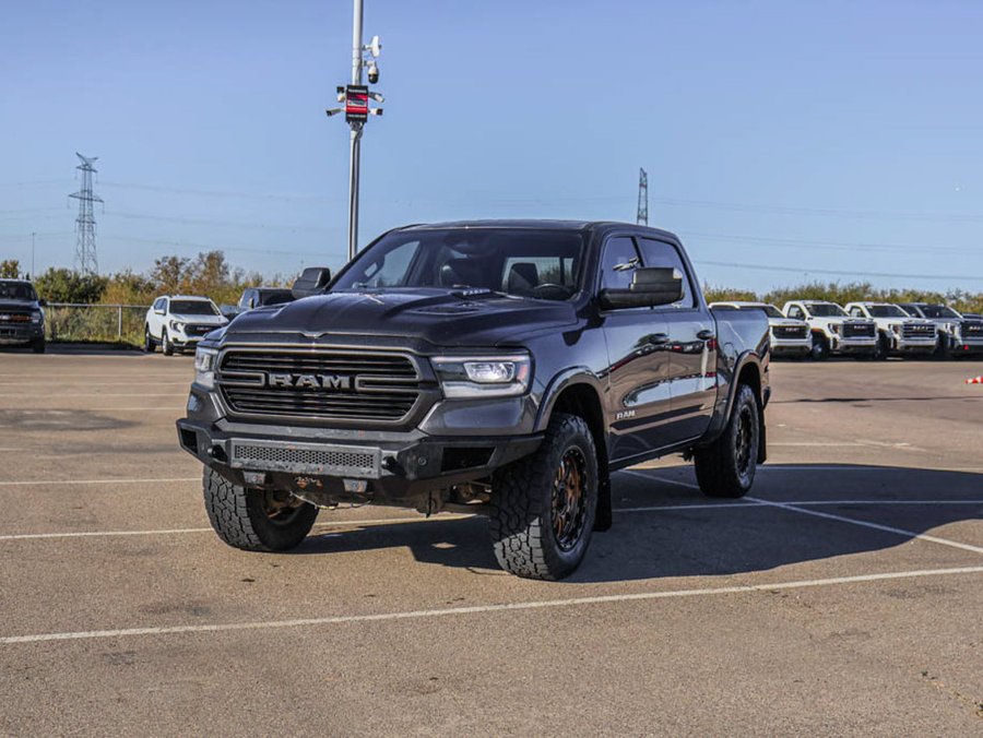 2022 Ram 1500 Laramie Sport Level B 3.0L | Aftermarket Body Armor Bumpers Grey