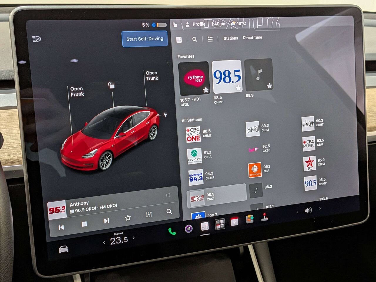 Tesla Model 3 Standard Range Plus RWD 2020 Rouge Val-David - photo #23