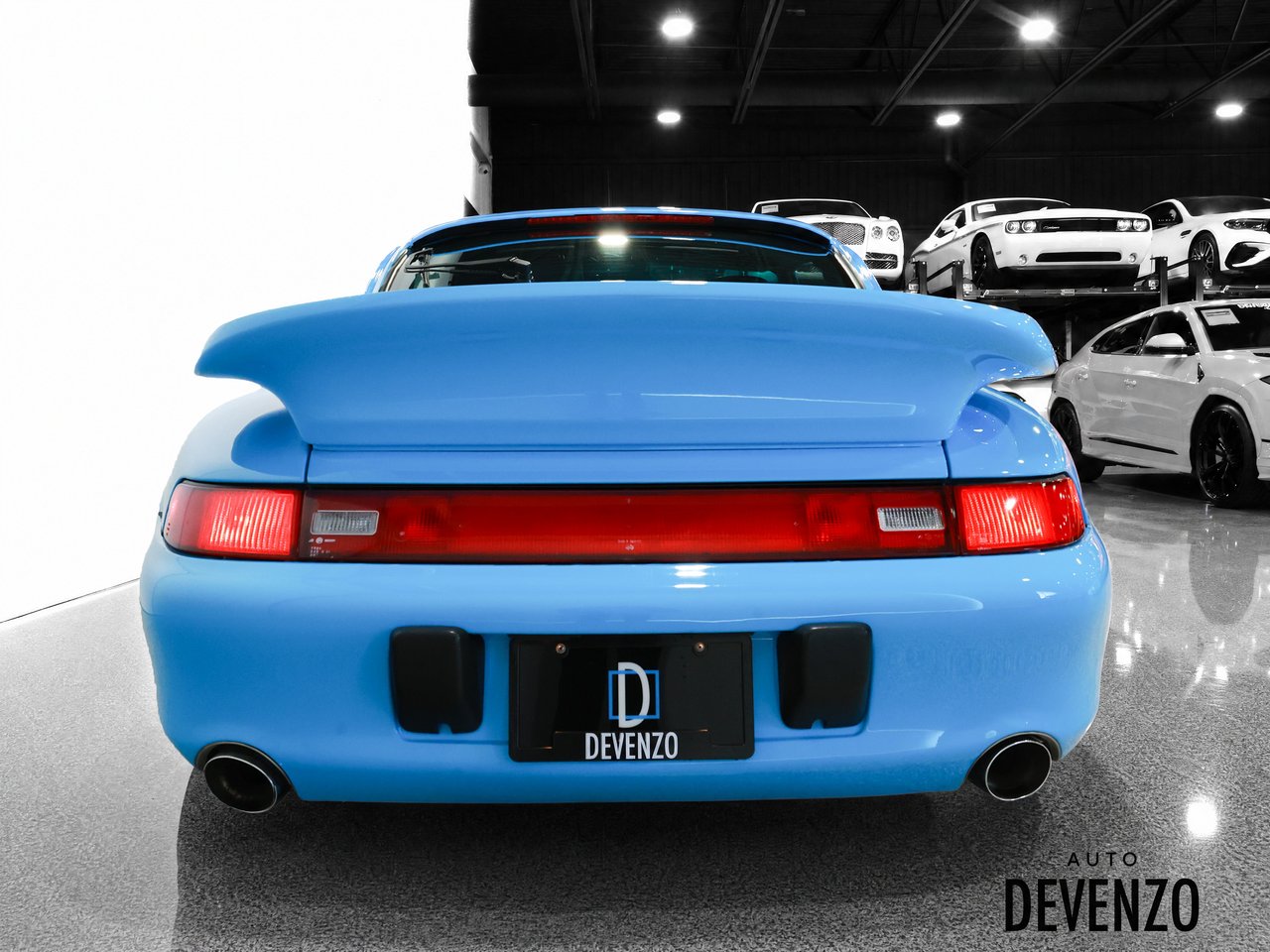 Porsche 993 1996 Bleu Saint-Eustache - photo #3