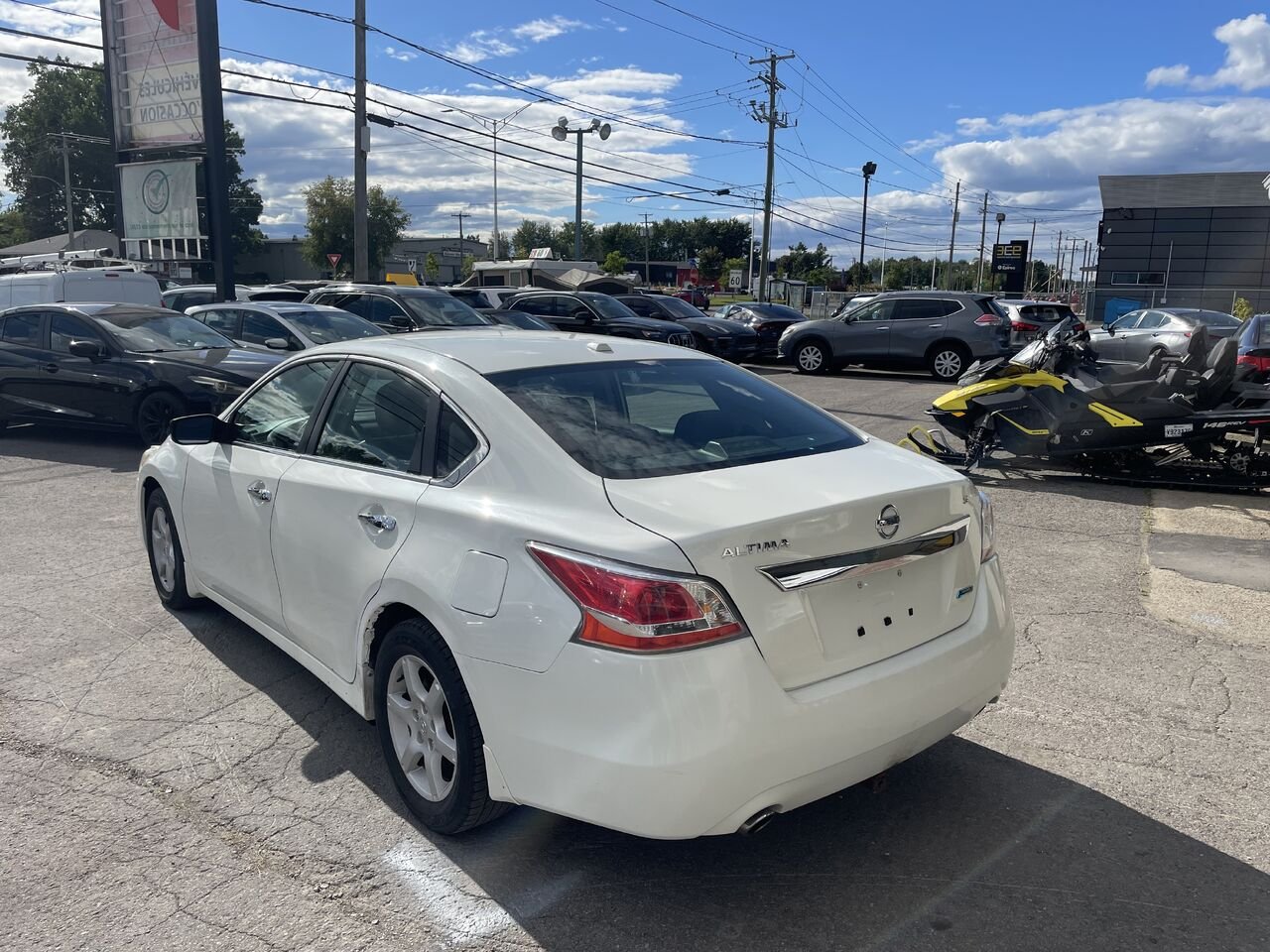 2014 NISSAN ALTIMA White  - photo #6