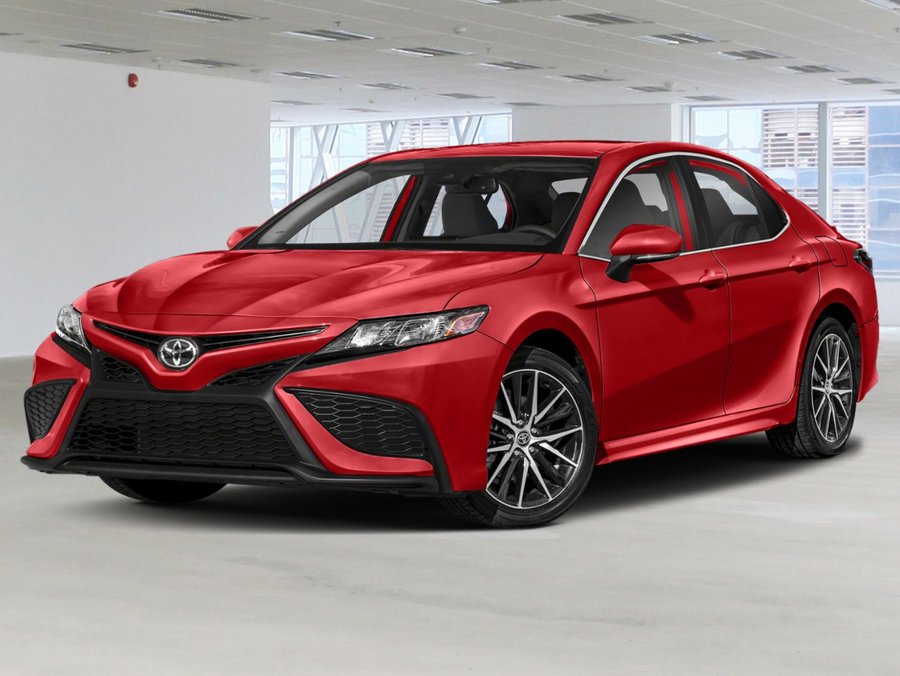 2024 TOYOTA CAMRY SE boîte de vitesses automatique Red