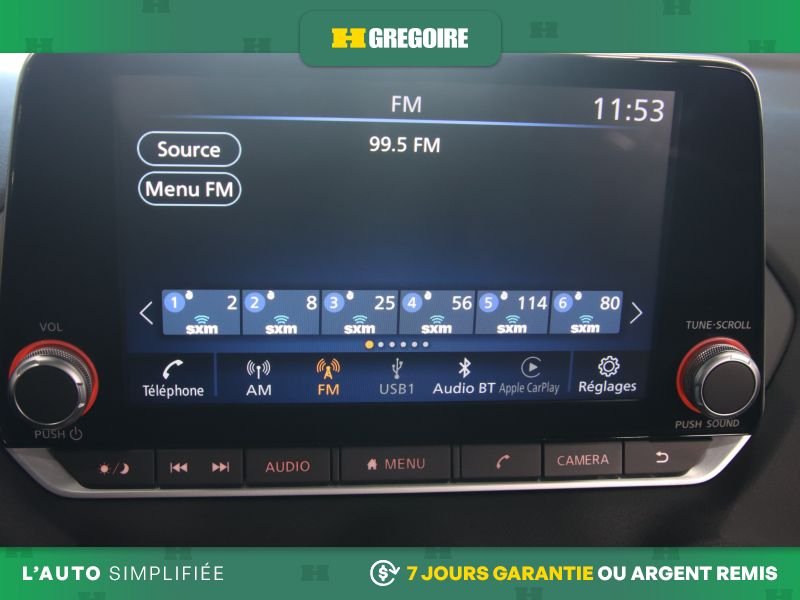 Nissan Sentra 822559 | SR AUTO A/C MAGS CUIR TOIT CAM RECUL BLUETOOTH 2024 Bleu Laval - photo #11