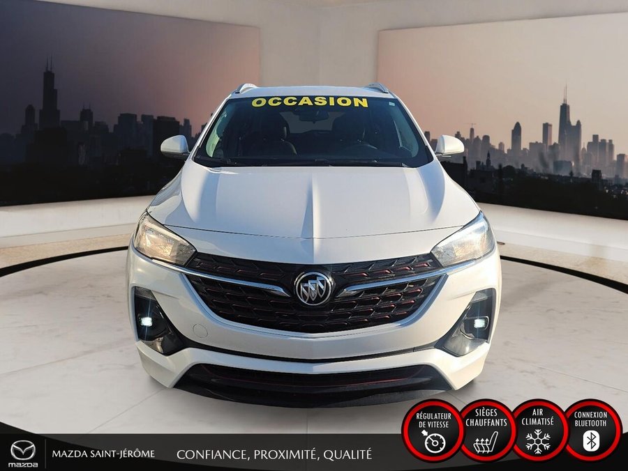 Buick Encore GX ST | AWD | UN SEUL PROPRIÉTAIRE | JAMAIS ACCIDENTÉ 2023 Blanc