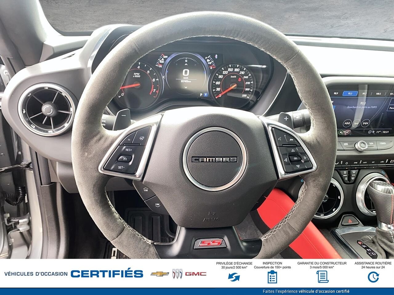 CHEVROLET CAMARO 2SS cabriolet 2 portes 2024 Gris Montmagny - photo #9