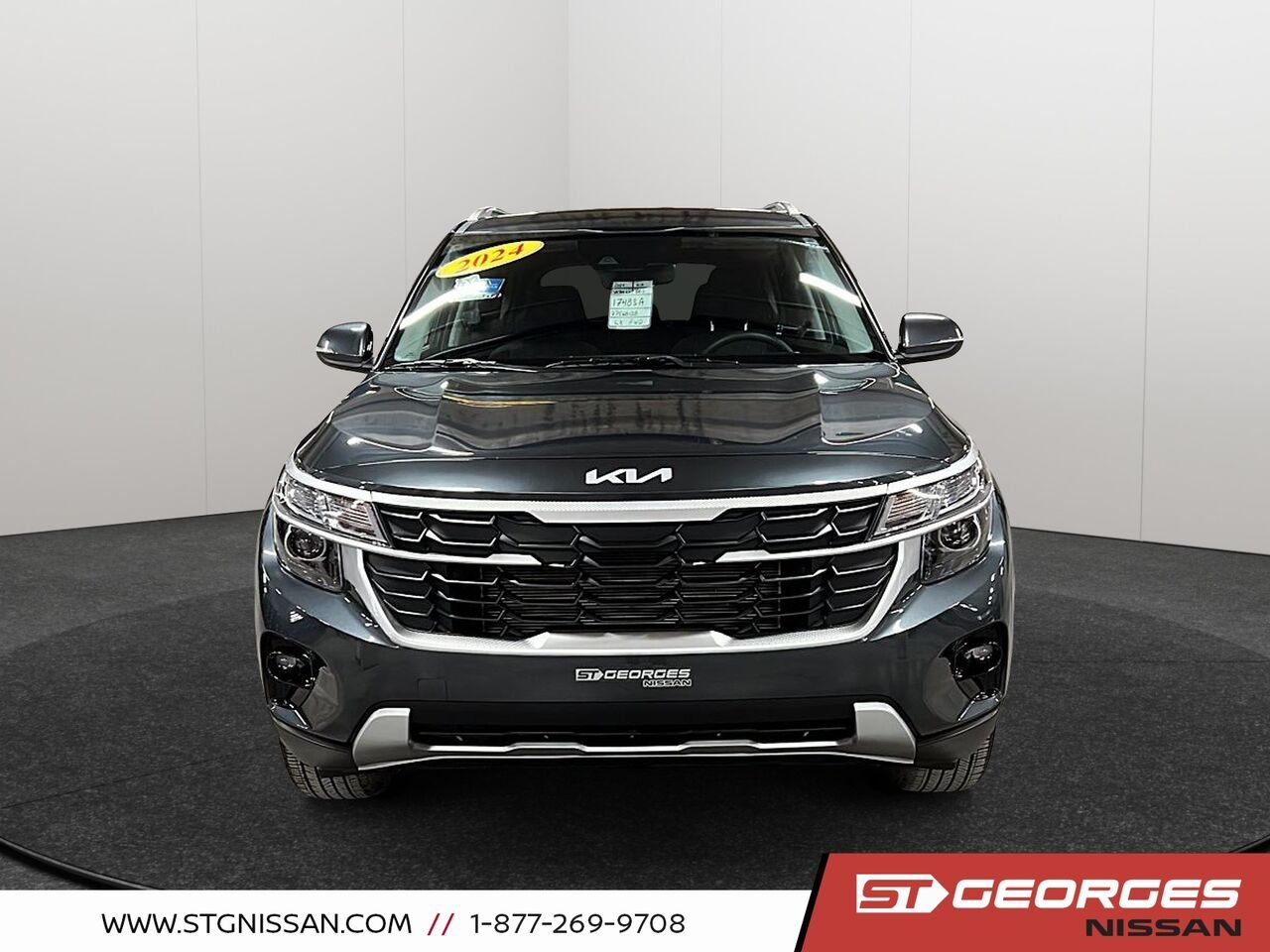 2024 Kia Seltos Grey Saint-Georges - photo #1