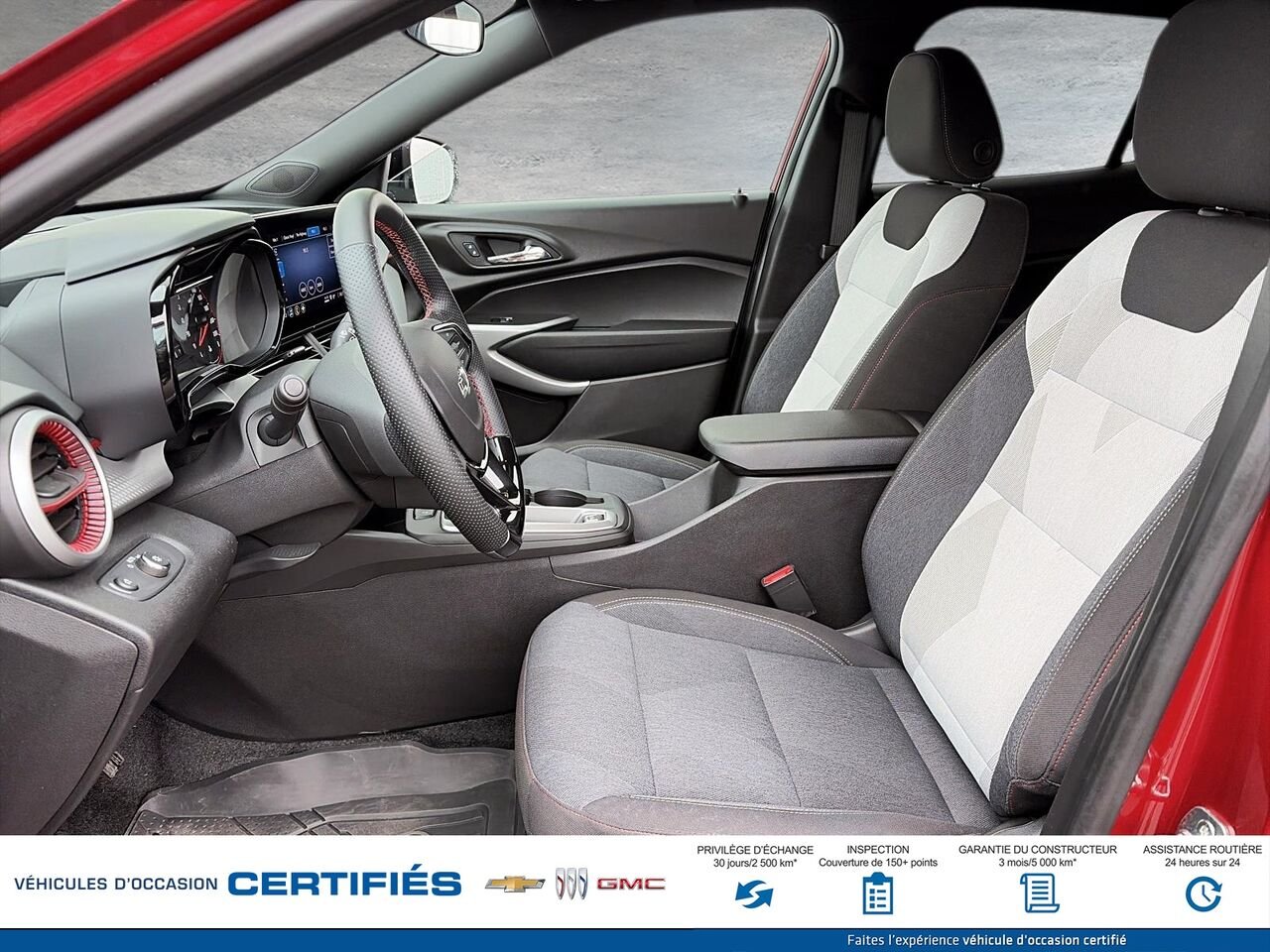 CHEVROLET TRAX 1RS 1RS 4 portes TA 2024 Rouge Montmagny - photo #7