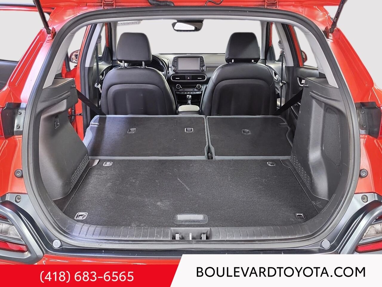 Hyundai Kona 100408A-51 | 1.6T ULTIMATE TI, AWD 2020 Orange Québec - photo #24