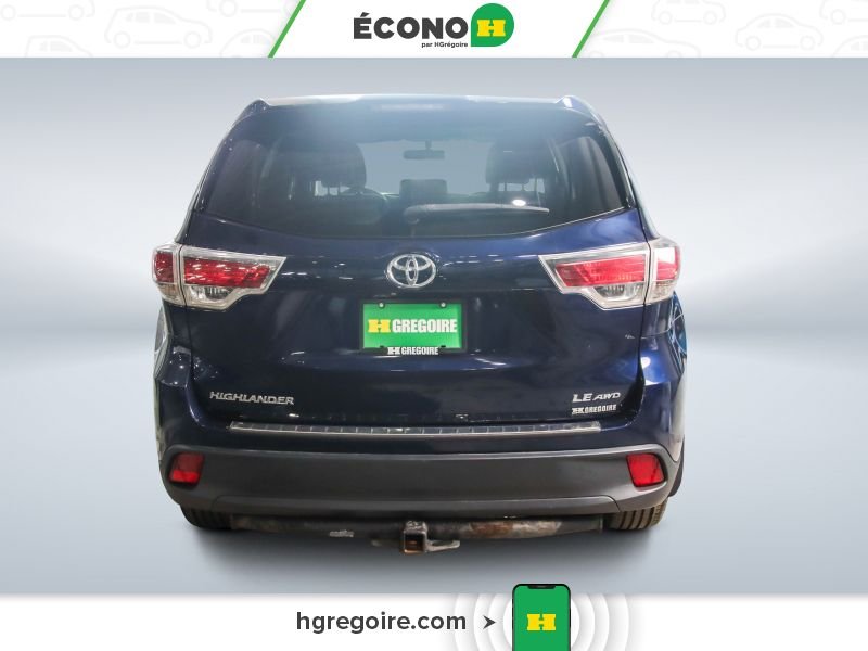 2016 Toyota Highlander Blue Laval - photo #5