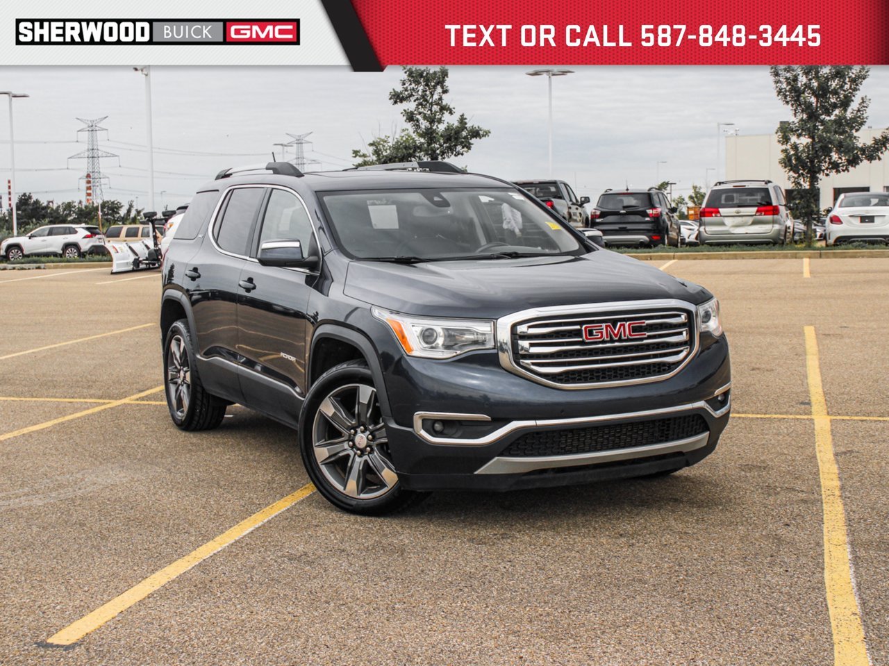 2018 GMC Acadia AWD 4dr SLT w/SLT-2 Blue Sherwood Park - photo #0