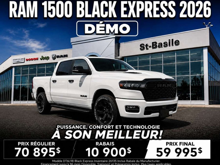 Ram 1500 2026 2026 Blanc
