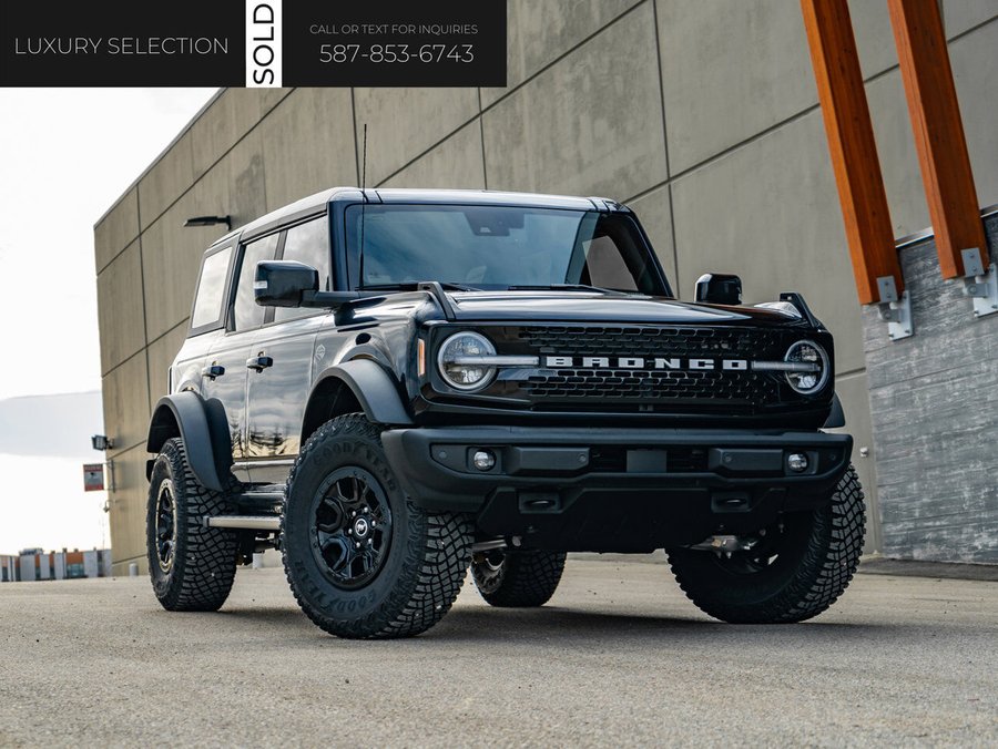 2021 Ford Bronco Wildtrak Hardtop Blue
