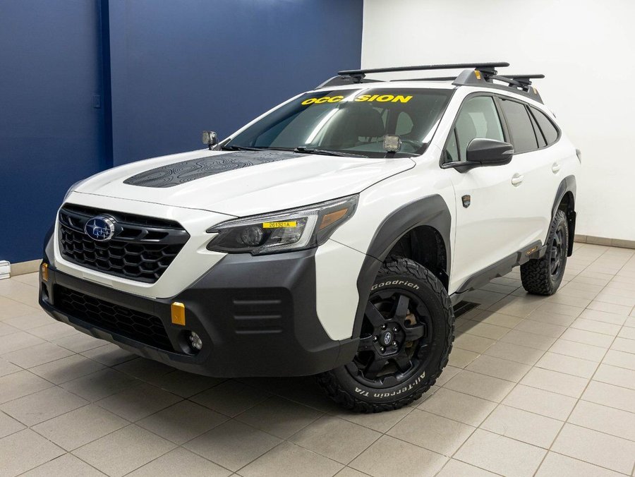Subaru Outback WILDERNESS AWD TURBO* MUFFLER MODIFIÉ* LIFT KIT 2¨ 2022 Blanc