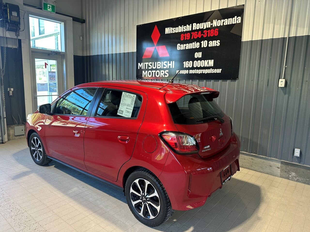 2024 Mitsubishi Mirage Red Mont-Laurier - photo #2