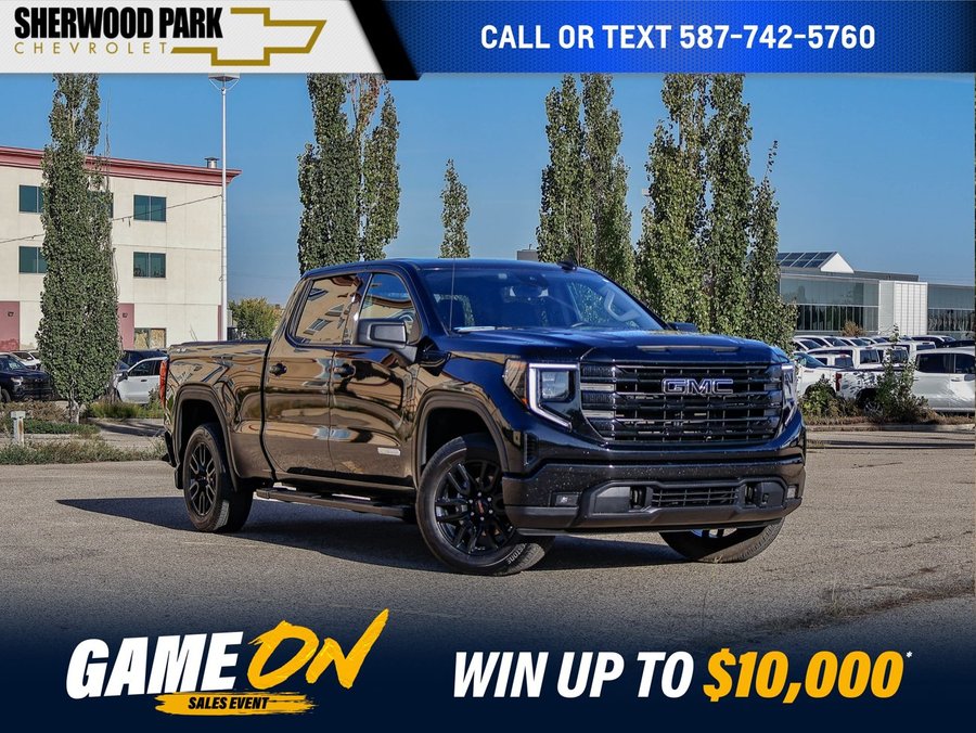 2024 GMC Sierra 1500 Elevation Black Package 2.7L | Heated Seats Black