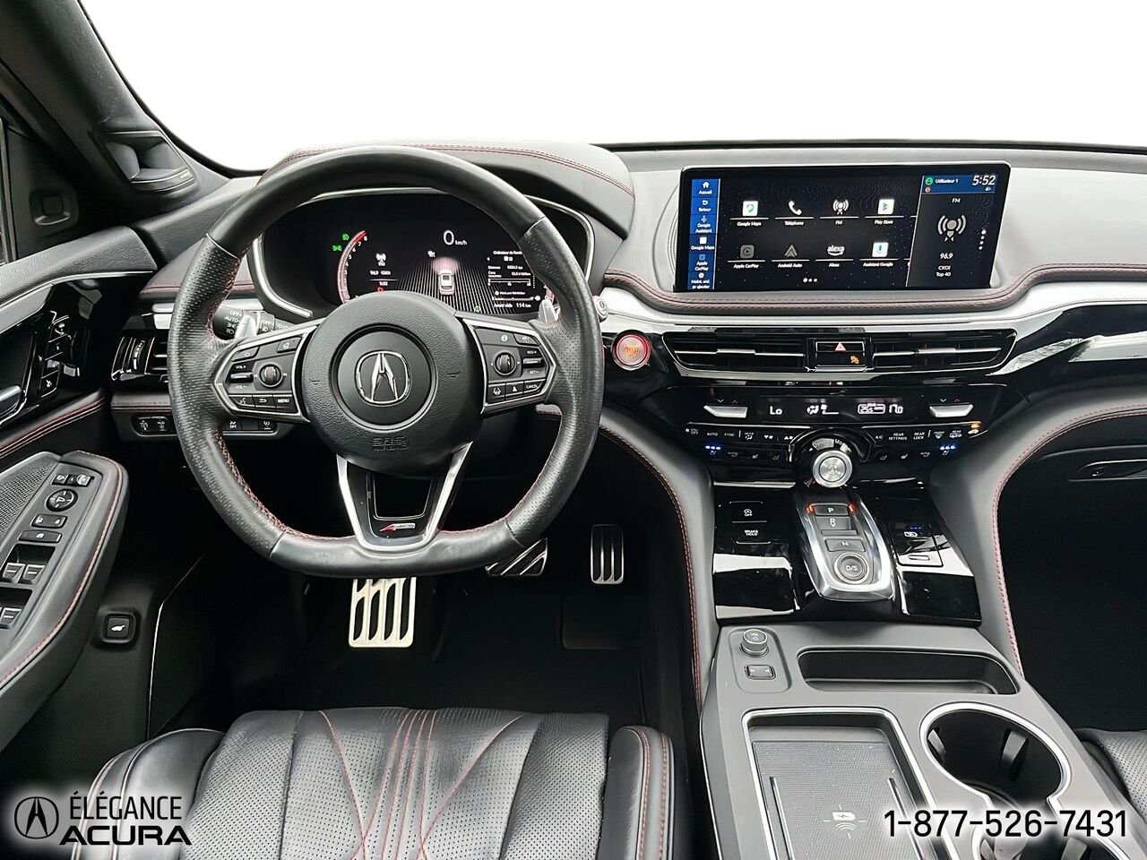 Acura MDX Platinum Elite A-Spec | A8921 2025 Noir Granby - photo #12