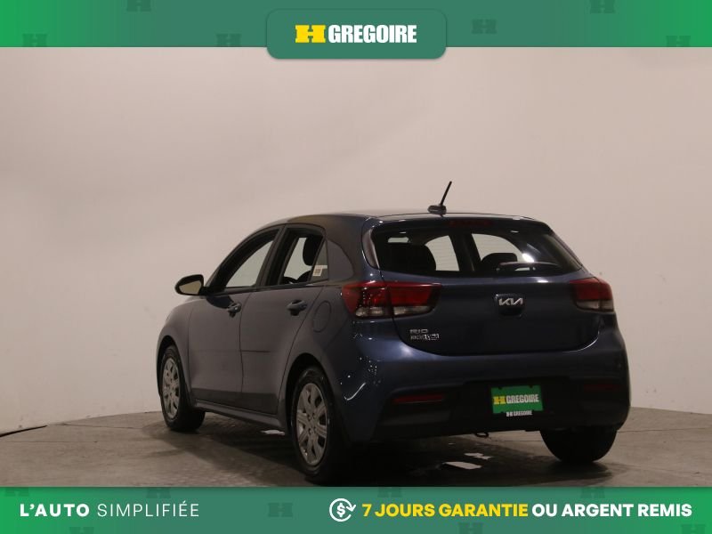 Kia Rio 5 822931 | LX+ AUTO AC GR ELECT CAMERA DE RECUL BLEUTOOTH 2023 Bleu Laval - photo #5