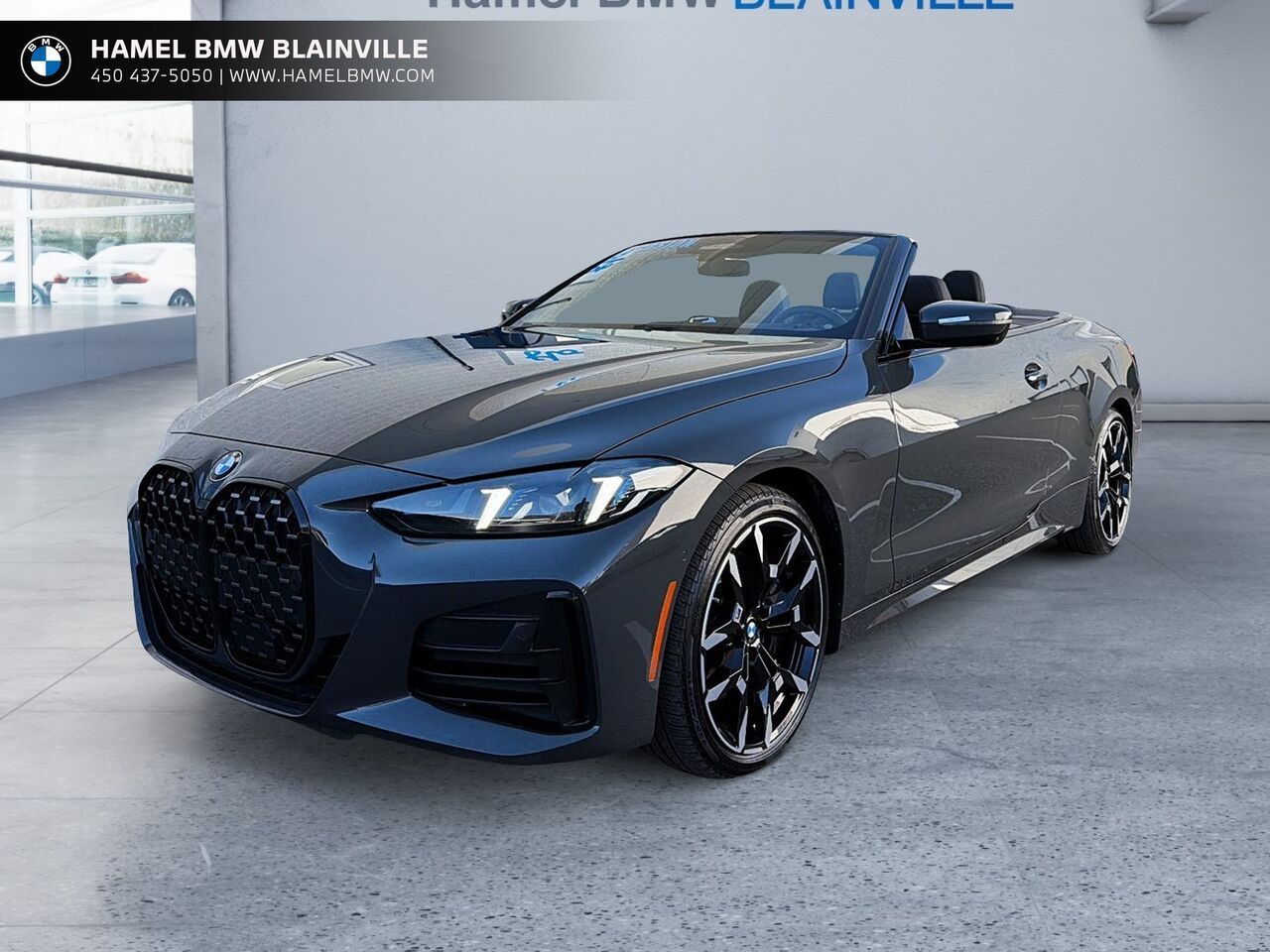 Gray 2026 BMW 4 Series Convertible All-Wheel Drive Automatic