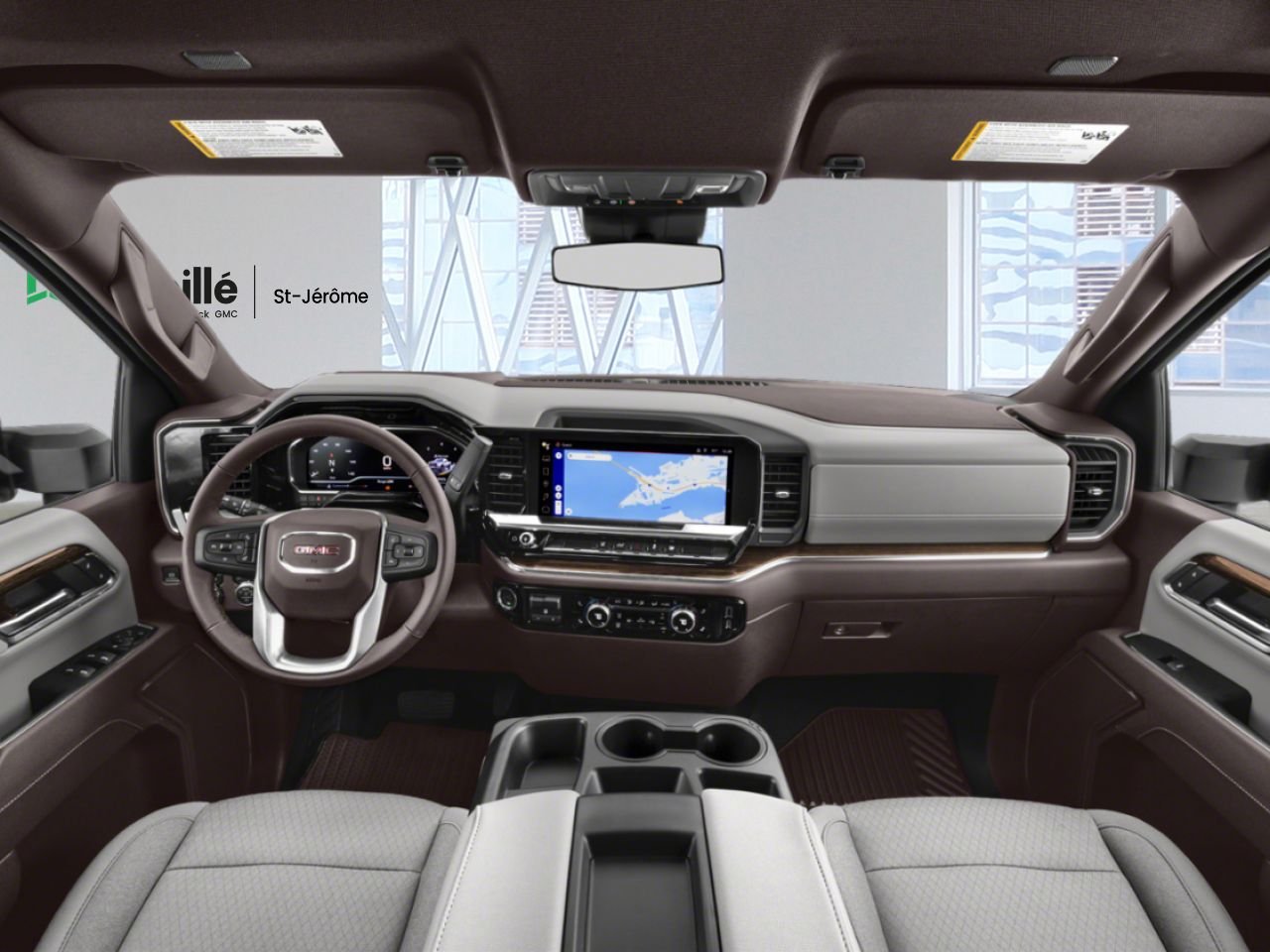 GMC Sierra 2500HD SLE 2026 Blanc sommet Saint-Jérôme - photo #9