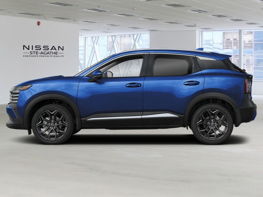 2027 Nissan Kicks SR TI | CAMÉRA 360° | DÉMARREUR À DISTANCE | CARPLAY | RECHARGE SANS FIL Deep Blue Pearl