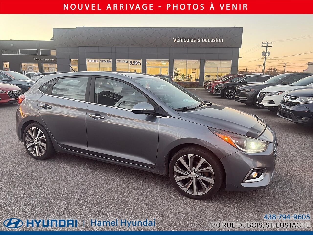 2020 Hyundai Accent Silver Saint-Eustache - photo #0