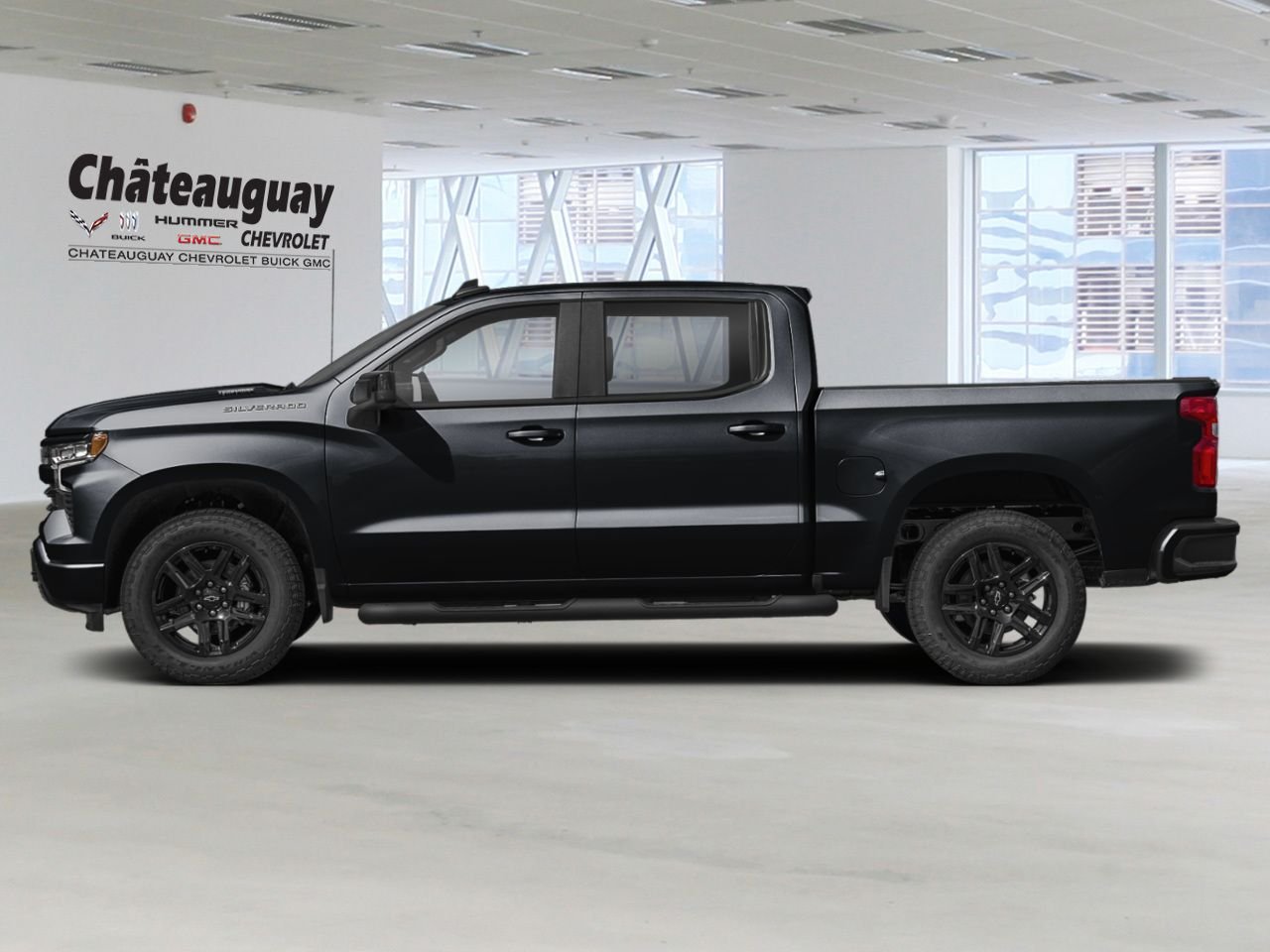 CHEVROLET Silverado 1500 RST cabine multiplace 4RM 157 po 2026 Noir Châteauguay - photo #2
