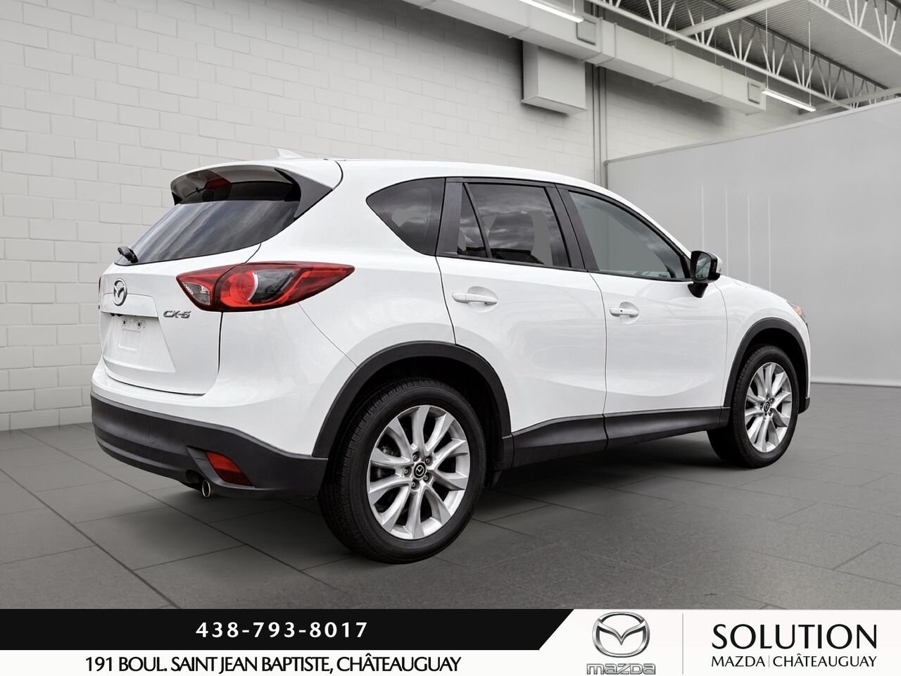 2015 Mazda CX-5 GT White Châteauguay - photo #3