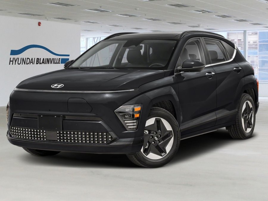 Hyundai Kona électrique PREFERRED FWD W/ULTIMATE PACKAGE 2026 Noir abysse