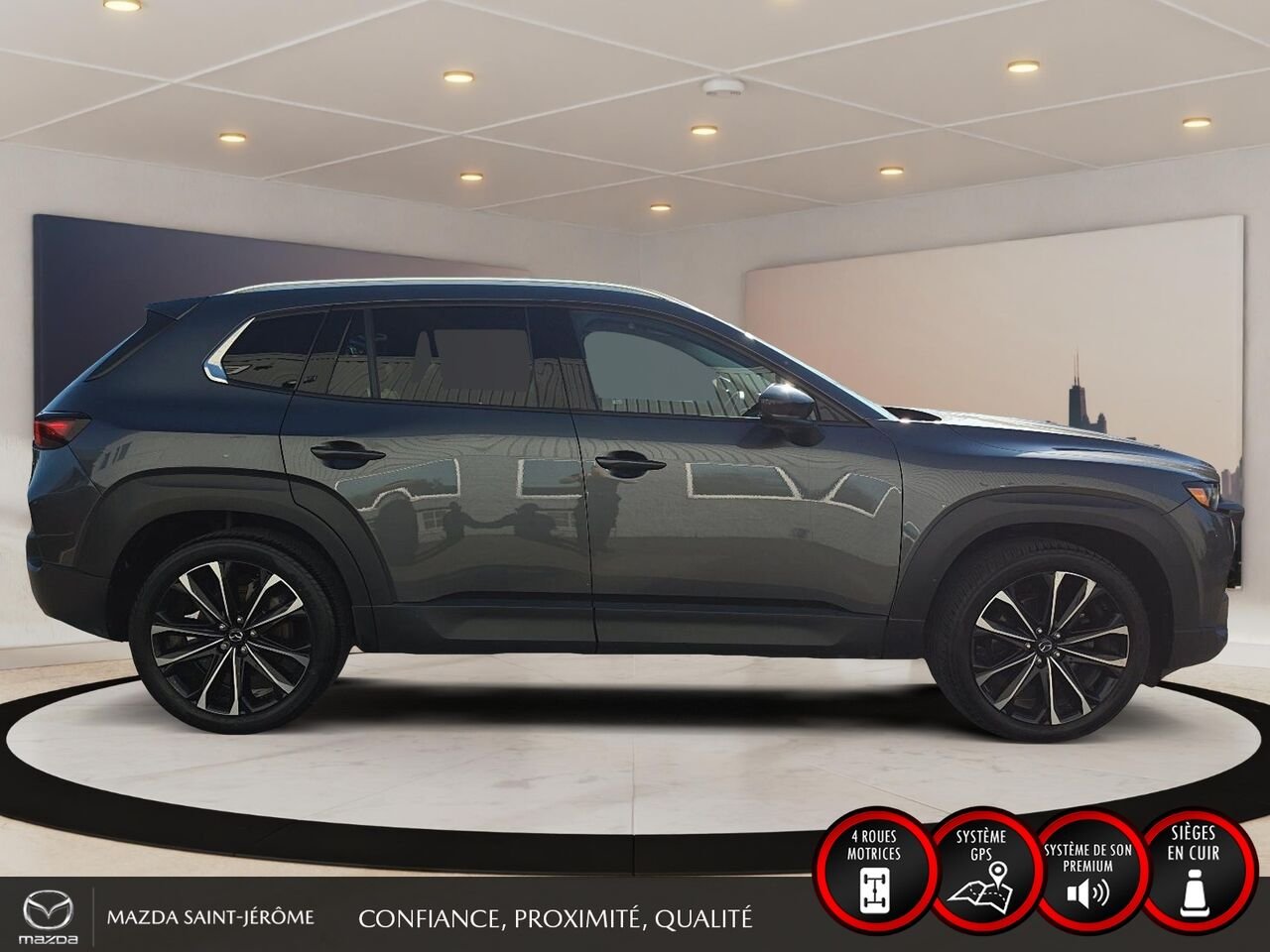 2024 Mazda CX-50 Grey Saint-Jérôme - photo #4